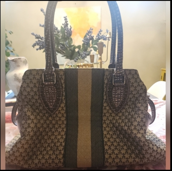 Fendi Handbags - Fendi Canvas Stars De Jour Bag